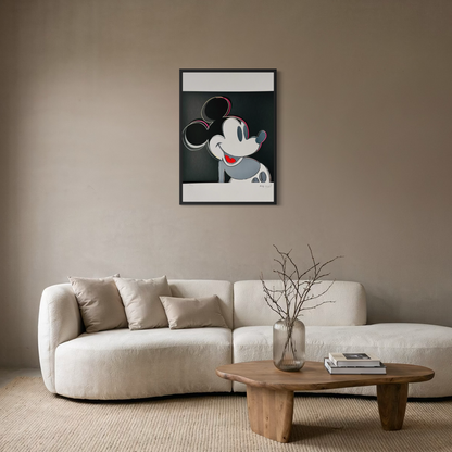 Andy Warhol Mickey Mouse Lithographie Arches 300gsm 42x59 cm