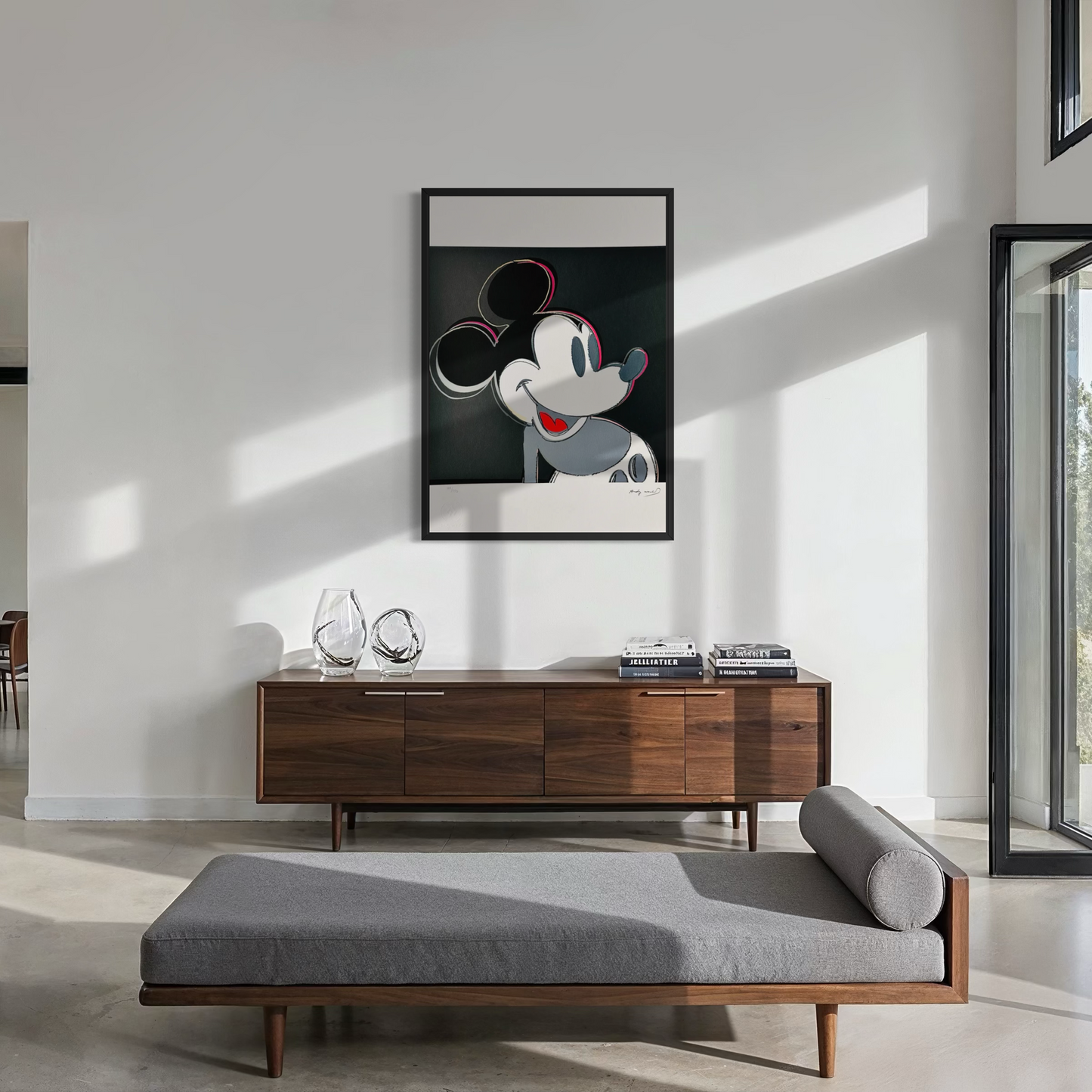 Andy Warhol Mickey Mouse Lithographie Arches 300gsm 42x59 cm