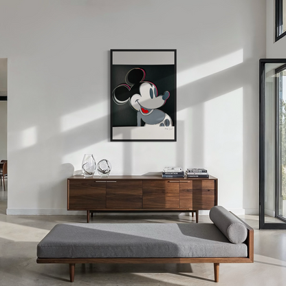 Andy Warhol Mickey Mouse Lithographie Arches 300gsm 42x59 cm