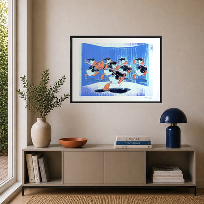 Andy Warhol Donald Duck Lithographie Arches 300gsm 42x59 cm