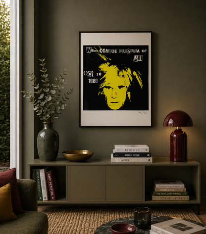Andy Warhol Autoportrait Lithographie Arches 300gsm 42x59 cm