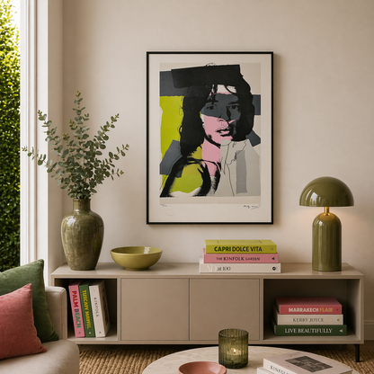 Andy Warhol Mick Jagger (FS II.145, 1975) Lithographie Arches 300 g/m² 42x59 cm