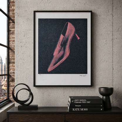 Andy Warhol Chaussures Lithographie Arches 300gsm 42x59 cm