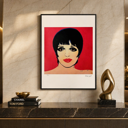 Andy Warhol Liza Minnelli Lithographie Arches 300gsm 42x59 cm