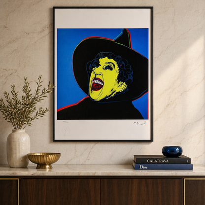 Andy Warhol Sorcière Lithographie Arches 300gsm 42x59 cm