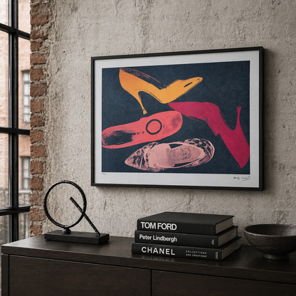 Andy Warhol Chaussures Lithographie Arches 300gsm 42x59 cm