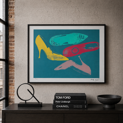 Chaussures Andy WarholLithographie Arches 300gsm 42x59 cm