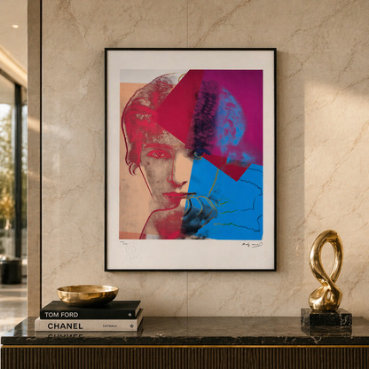 Andy Warhol Sarah Bernhardt Lithographie Arches 300gsm 42x59 cm