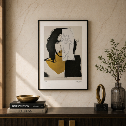 Andy Warhol Mick Jagger (FS II.146, 1975) Lithographie Arches 300 g/m² 42x59 cm