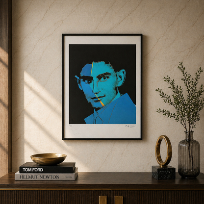 Andy Warhol Franz Kafka Lithographie Arches 300gsm 42x59 cm