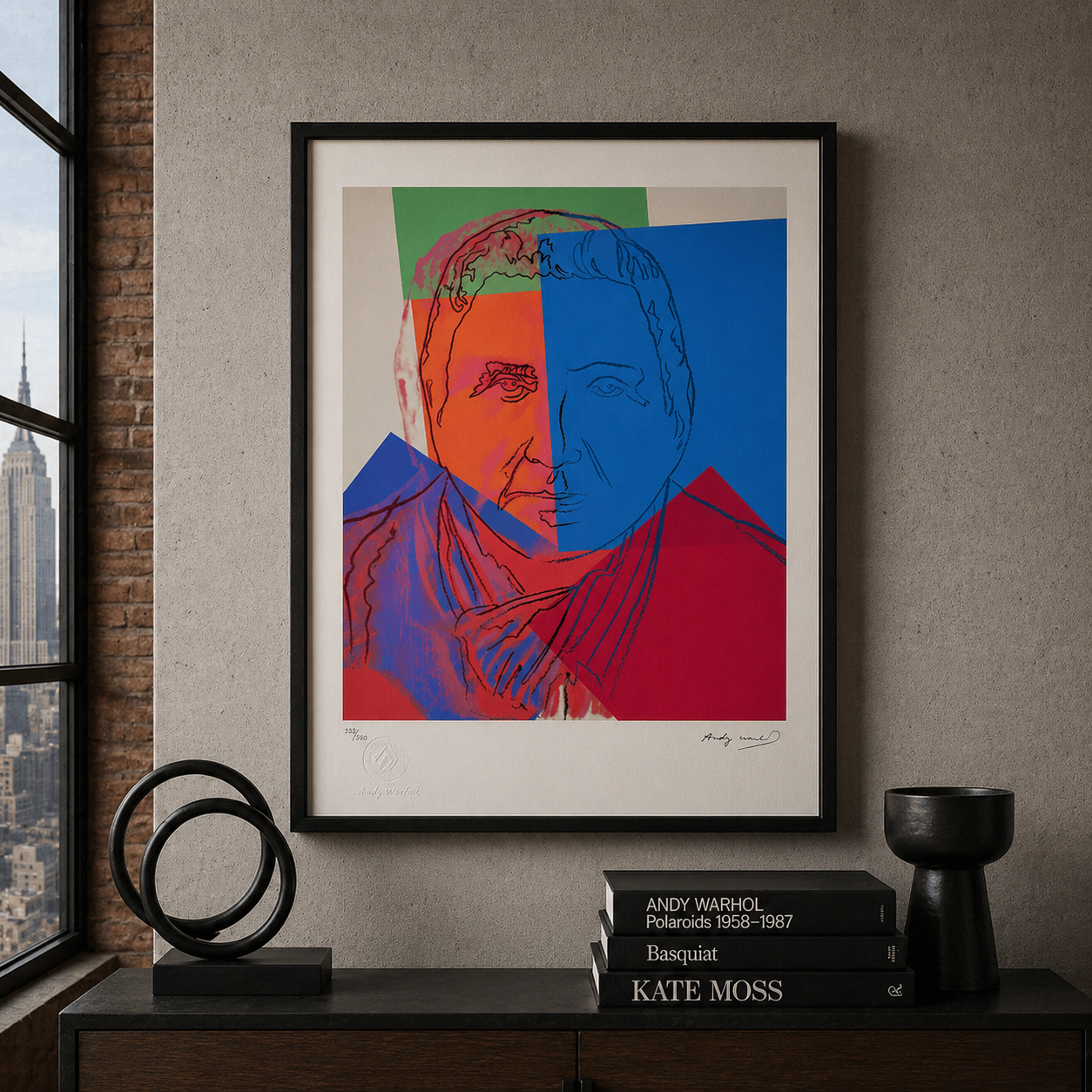 Andy Warhol Gertrude Stein Lithographie Arches 300gsm 42x59 cm