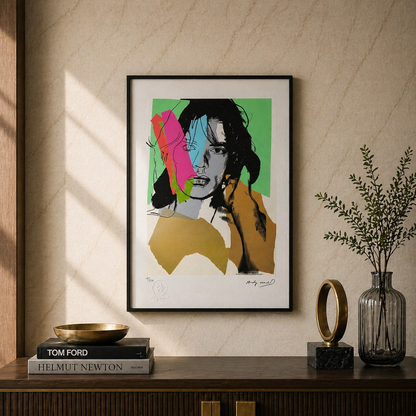 Andy Warhol Mick Jagger (FS II.140, 1975) Lithographie Arches 300 g/m² 42x59 cm