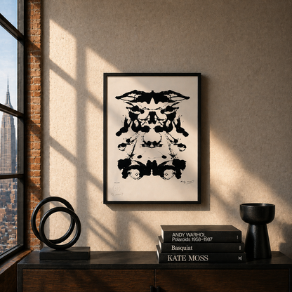 Andy Warhol Rorschach Lithographie Arches 300gsm 42x59 cm