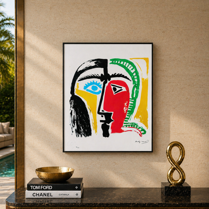 Andy Warhol Picasso Lithographie Arches 300gsm 42x59 cm