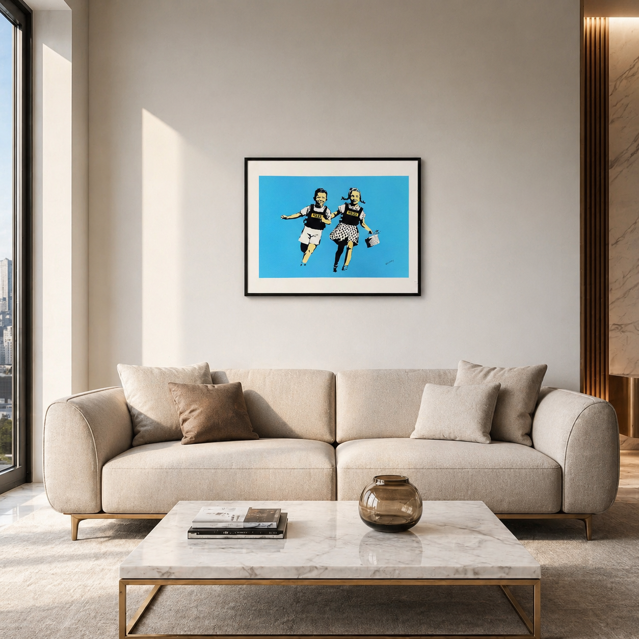 Banksy Police Kids Lithographie Arches 300 g/m² 42 x 59 cm