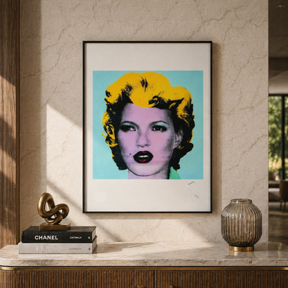 Banksy Kate Moss Lithographie Arches 300 g/m² 42 x 59 cm