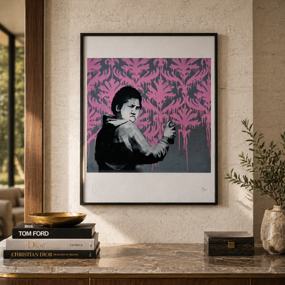 Banksy Go Flock Yourself Lithographie Arches 300 g/m² 42 x 59 cm