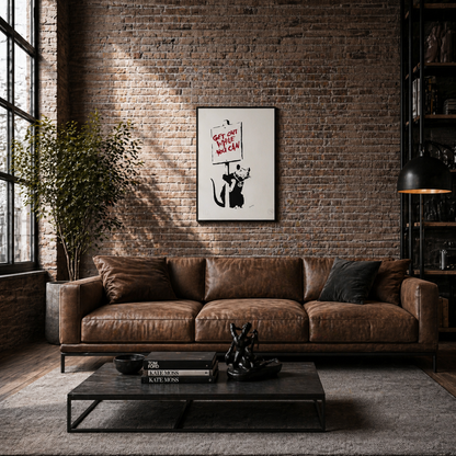 Banksy Sortez tant que vous le pouvez Lithographie Arches 300 g/m² 42 x 59 cm