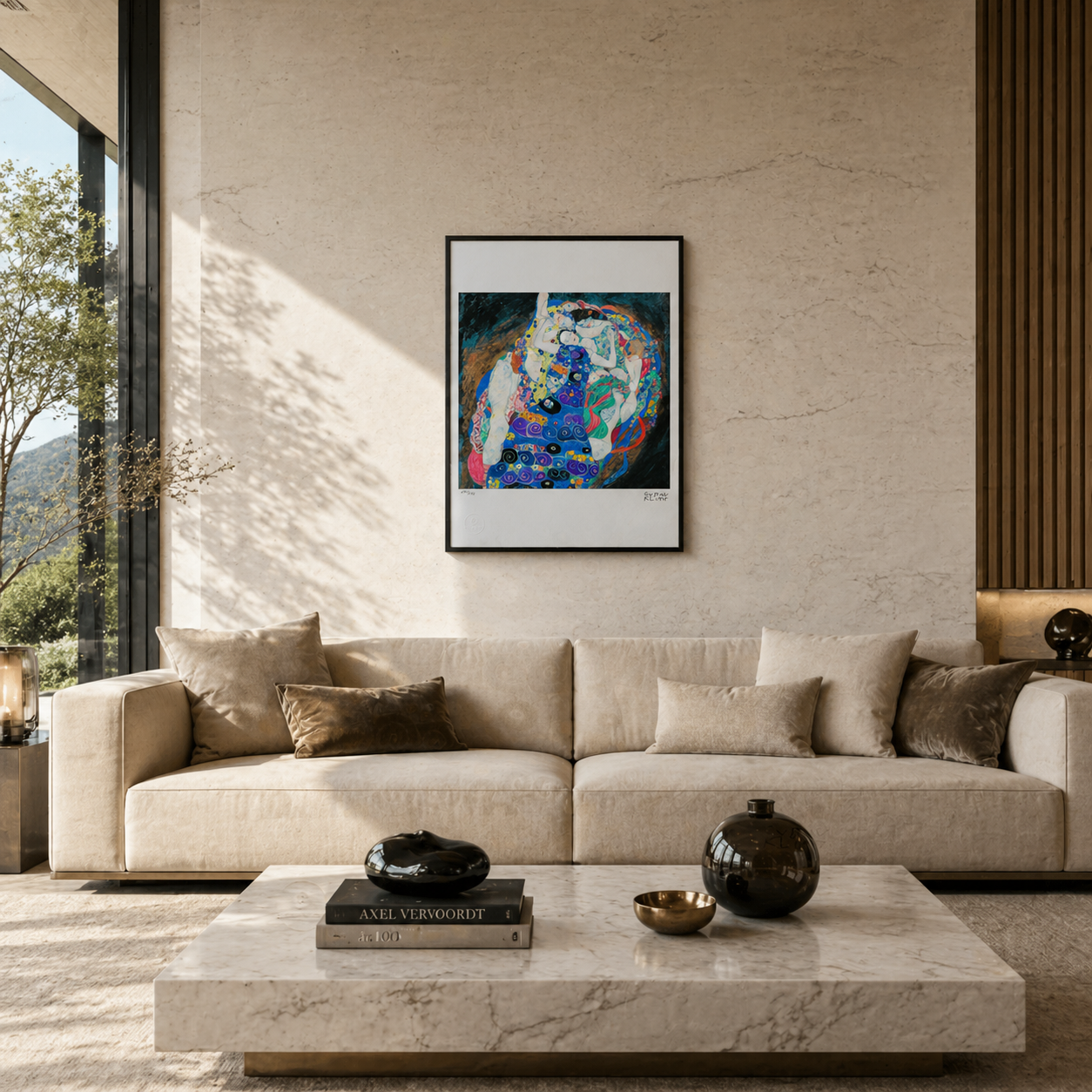 Gustav Klimt – 'La Jeune Vierge (Femmes couchées)' – Édition limitée et numérotée