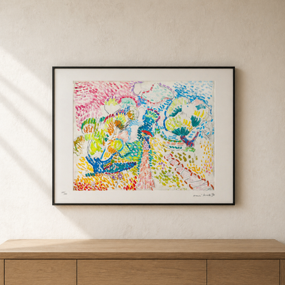 Henri Matisse Oliviers à Collioure Lithographie sur Arches 300gsm 42x59 cm