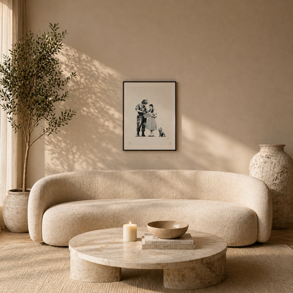 Banksy Stop and Search Lithographie Arches 300 g/m² 42 x 59 cm