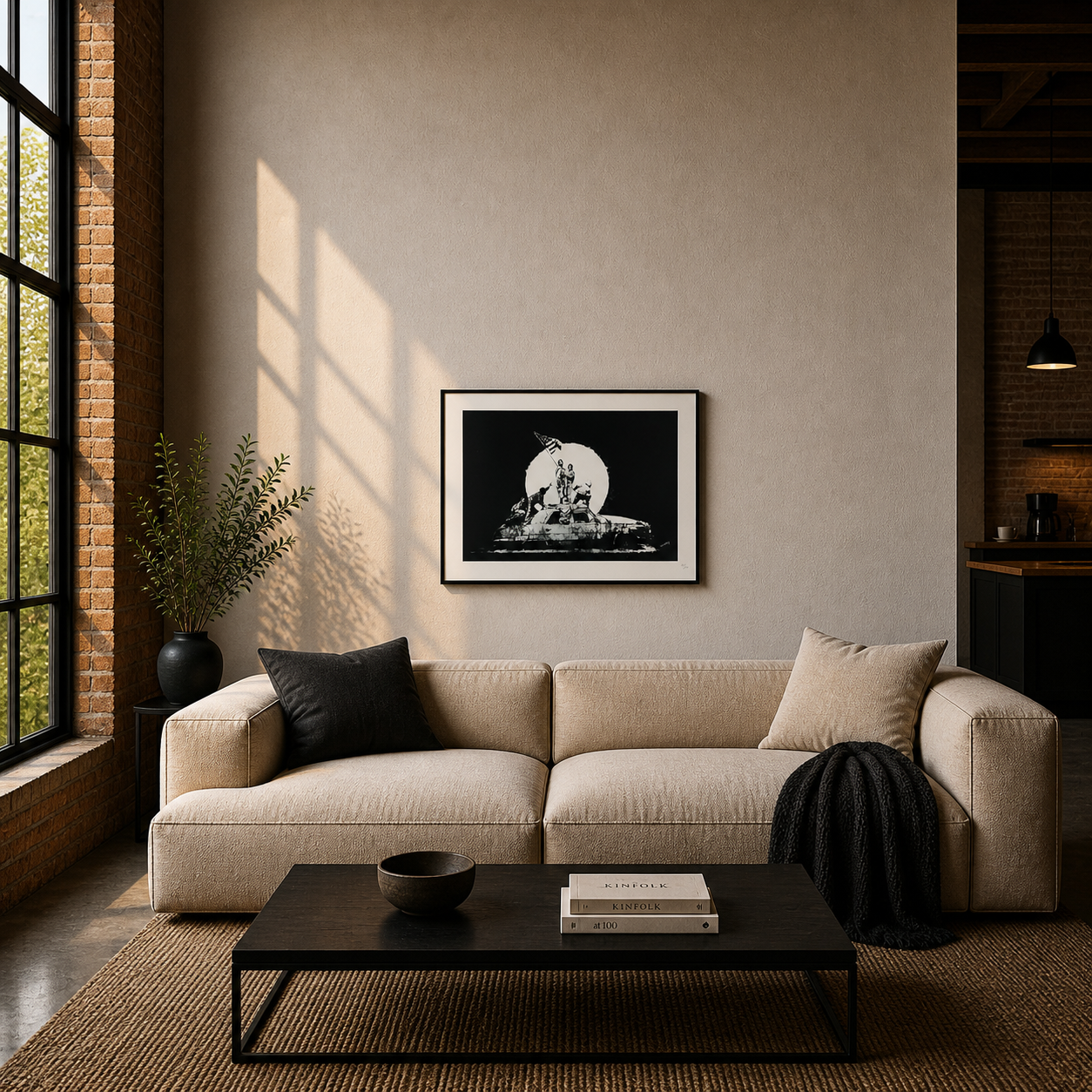 Banksy Drapeau Lithographie Arches 300 g/m² 42 x 59 cm