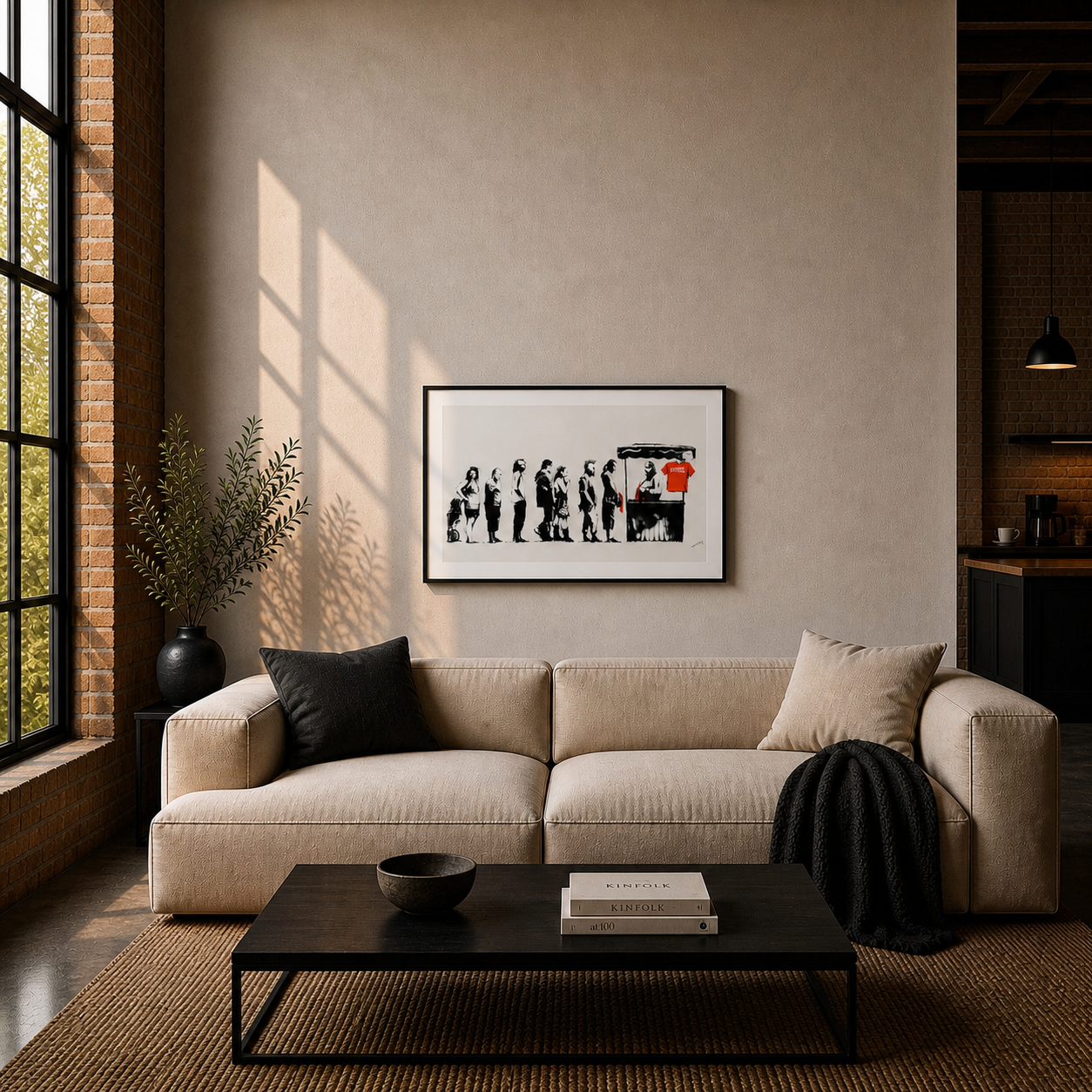 Banksy Festival Lithographie Arches 300gsm 42x59 cm