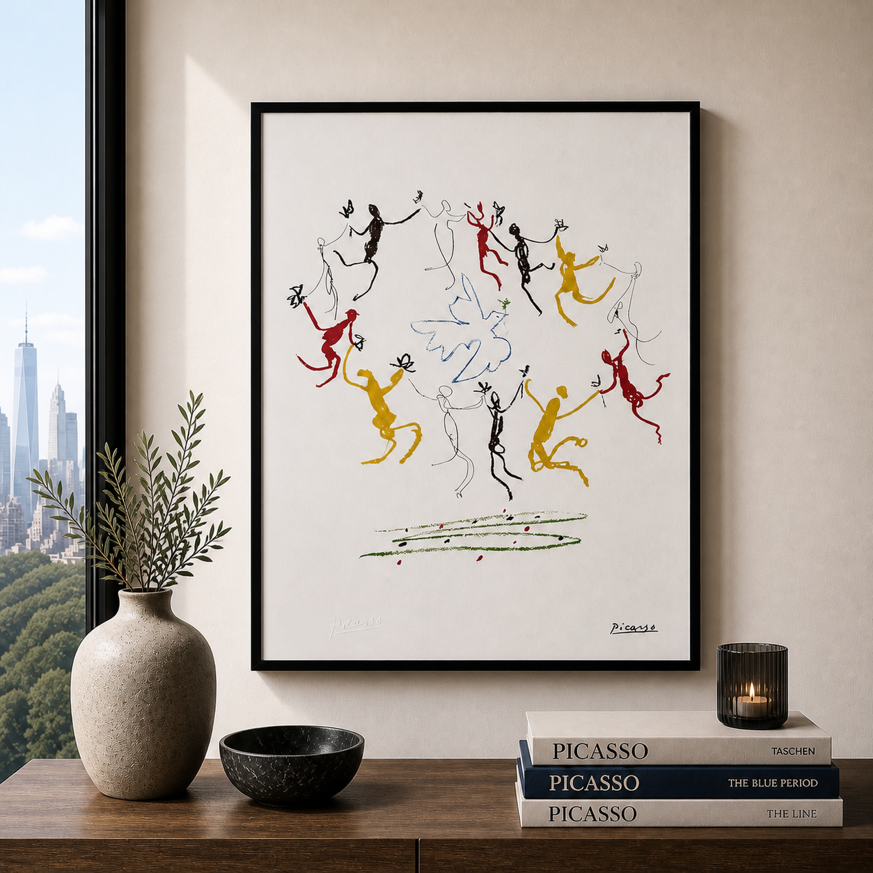 Pablo Picasso La Ronde de la Jeunesse Lithographie Arches 300gsm 42x59 cm