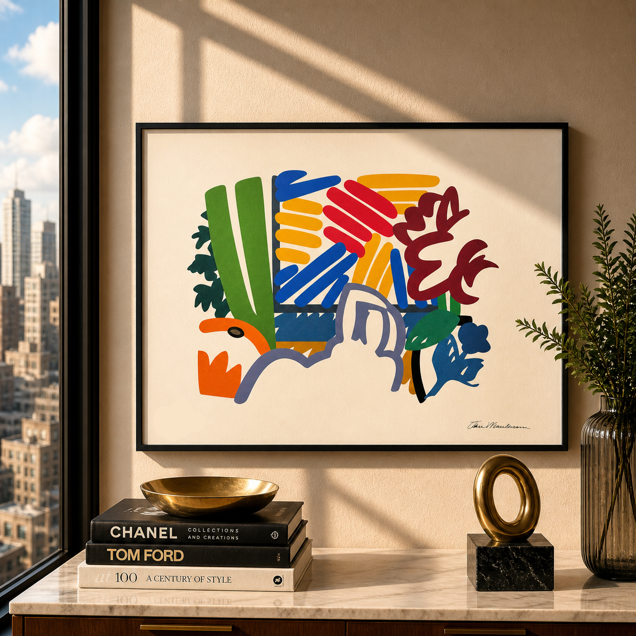 Tom Wesselmann Monica Lithographie Arches 300gsm 42x59 cm