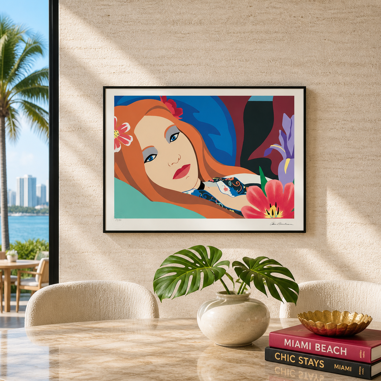 Tom Wesselmann Lulu Lithographie Arches 300gsm 42x59 cm