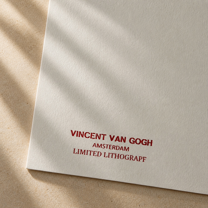 Vincent van Gogh – 'La Chambre' – Édition limitée et numérotée