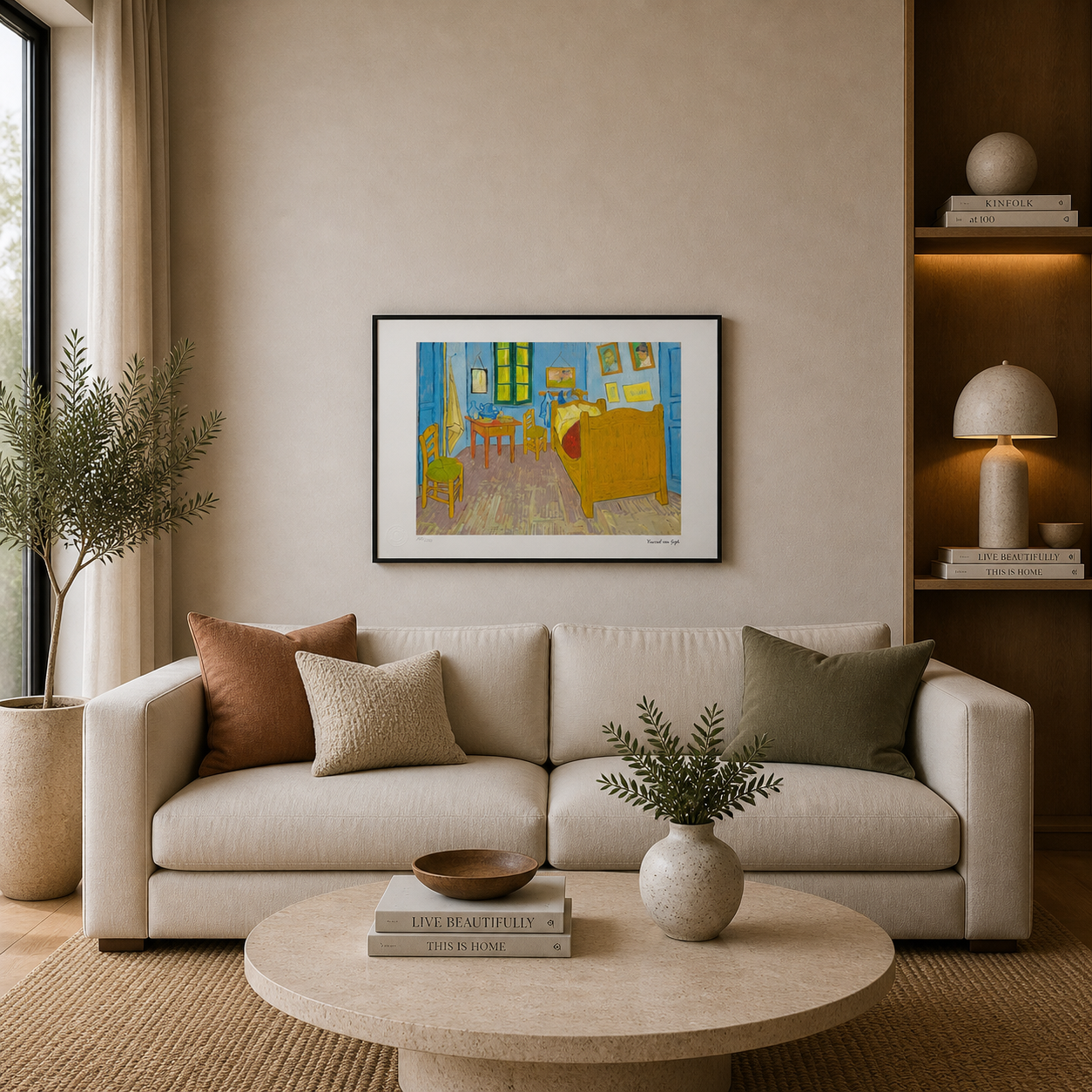 Vincent van Gogh – 'La Chambre' – Édition limitée et numérotée