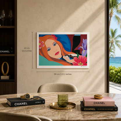 Tom Wesselmann Lulu Lithographie Arches 300gsm 42x59 cm