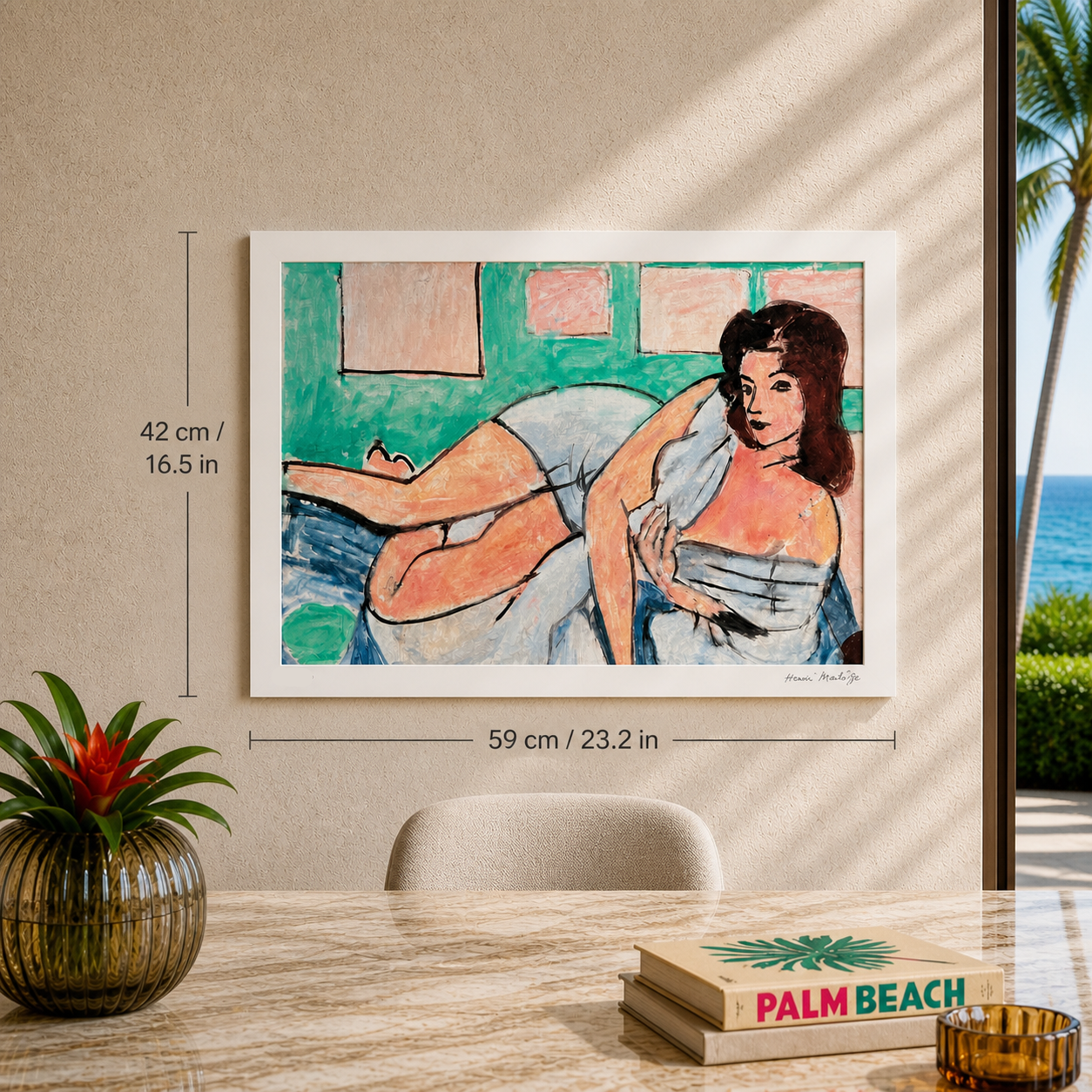 Henri Matisse Nu en peignoir Lithographie sur Arches 300gsm 42x59 cm