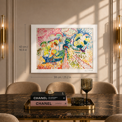 Henri Matisse Oliviers à Collioure Lithographie sur Arches 300gsm 42x59 cm