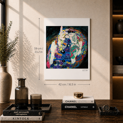 Gustav Klimt – 'La Jeune Vierge (Femmes couchées)' – Édition limitée et numérotée