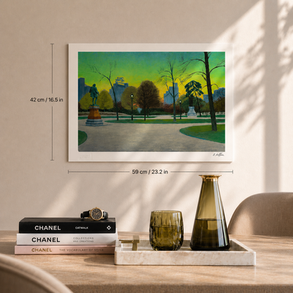 Edward Hopper Shakespeare au crépuscule Lithographie Arches 300 g/m² 42 x 59 cm
