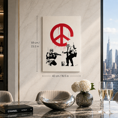 Banksy CND Soldats Lithographie Arches 300gsm 42x59 cm