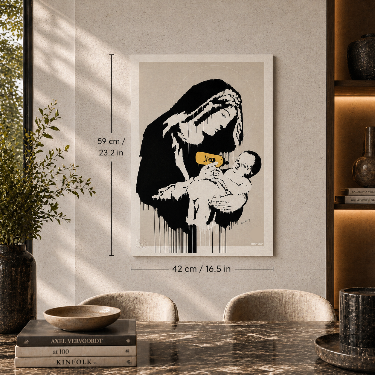 Banksy Toxic Mary Lithographie Arches 300 g/m² 42 x 59 cm