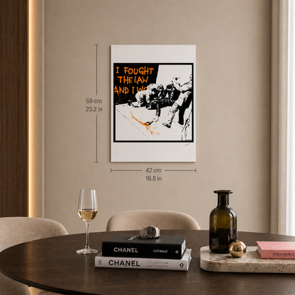 Banksy HMV Lithographie Arches 300gsm 42x59 cm