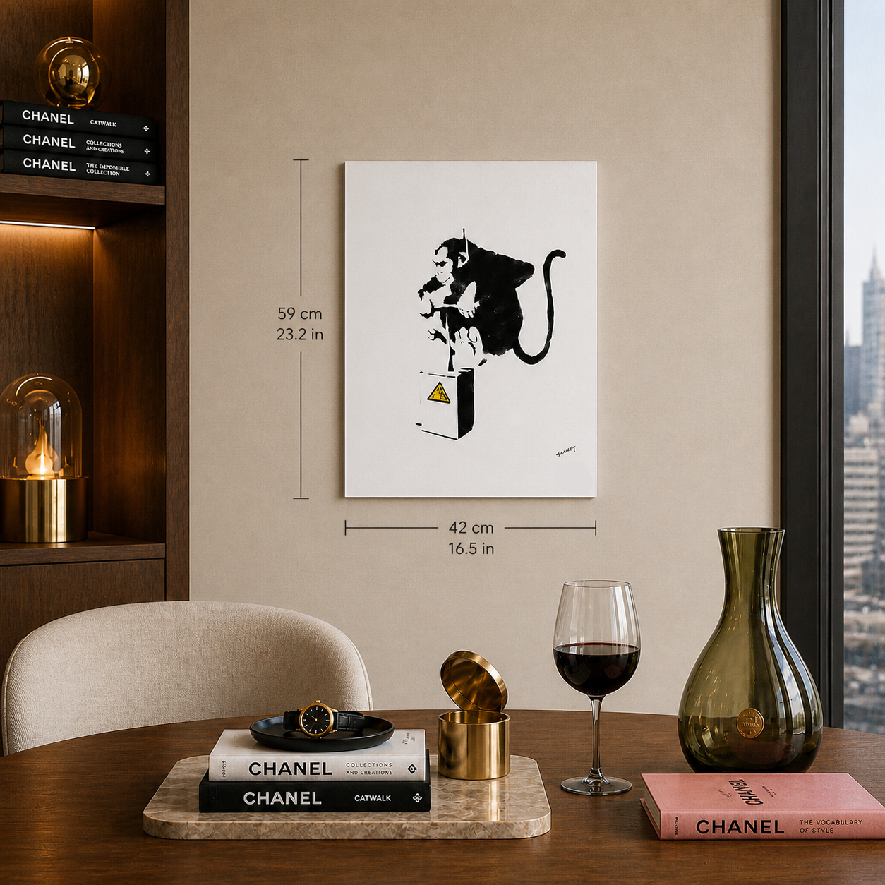 Banksy Détoner Lithographie Arches 300gsm 42x59 cm