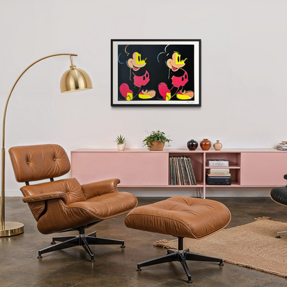 Andy Warhol Double Mickey Lithographie multicolore Arches 300gsm 42x59 cm