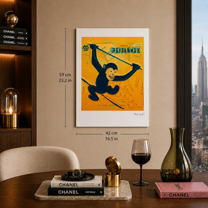 Andy Warhol Singe Lithographie Arches 300gsm 42x59 cm