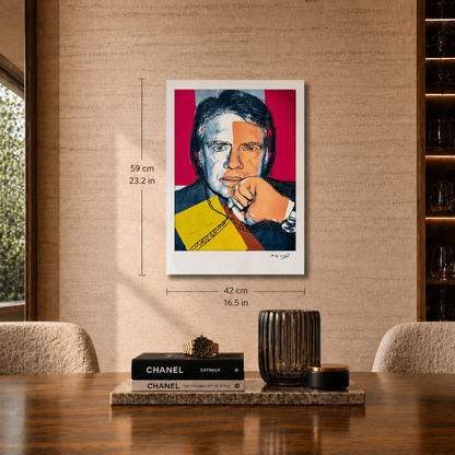 Andy Warhol Jimmy Carter Lithographie Arches 300gsm 42x59 cm