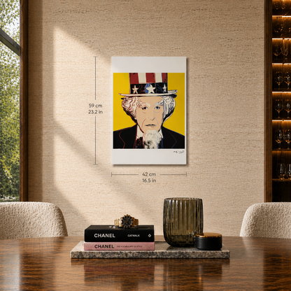 Andy Warhol Oncle Sam Lithographie Arches 300gsm 42x59 cm