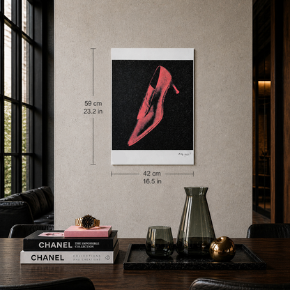 Andy Warhol Chaussures Lithographie Arches 300gsm 42x59 cm
