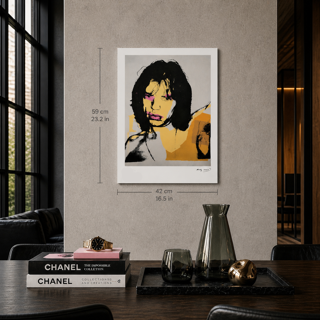 Andy Warhol Mick Jagger (FS II.141, 1975) Lithographie Arches 300 g/m² 42x59 cm