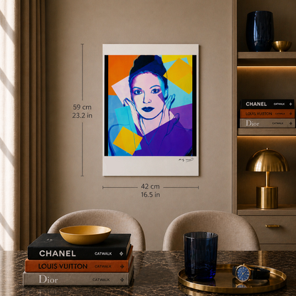 Andy Warhol Karen Kain Lithographie Arches 300gsm 42x59 cm