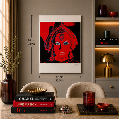 Andy Warhol Star Lithographie Arches 300gsm 42x59 cm
