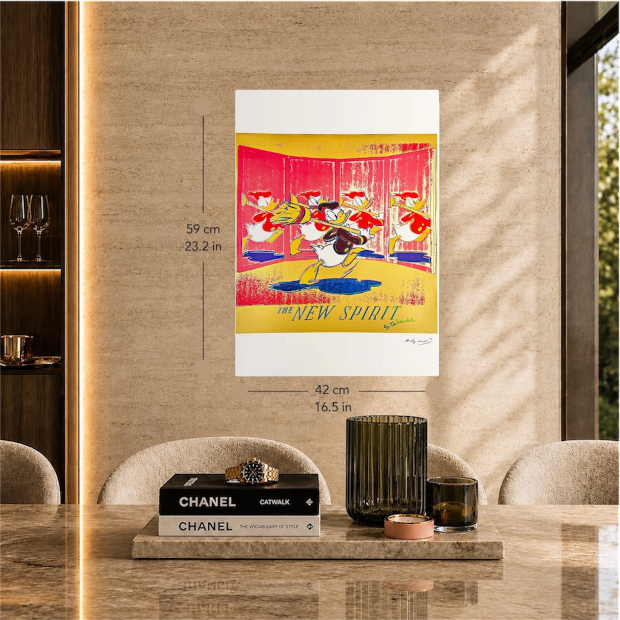Andy Warhol New Spirit Lithographie Arches 300gsm 42x59 cm